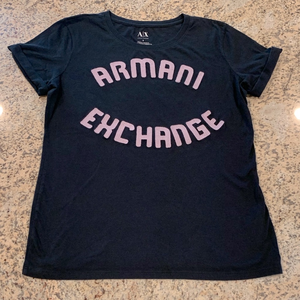 A/X SS Embroidered Graphic Tee